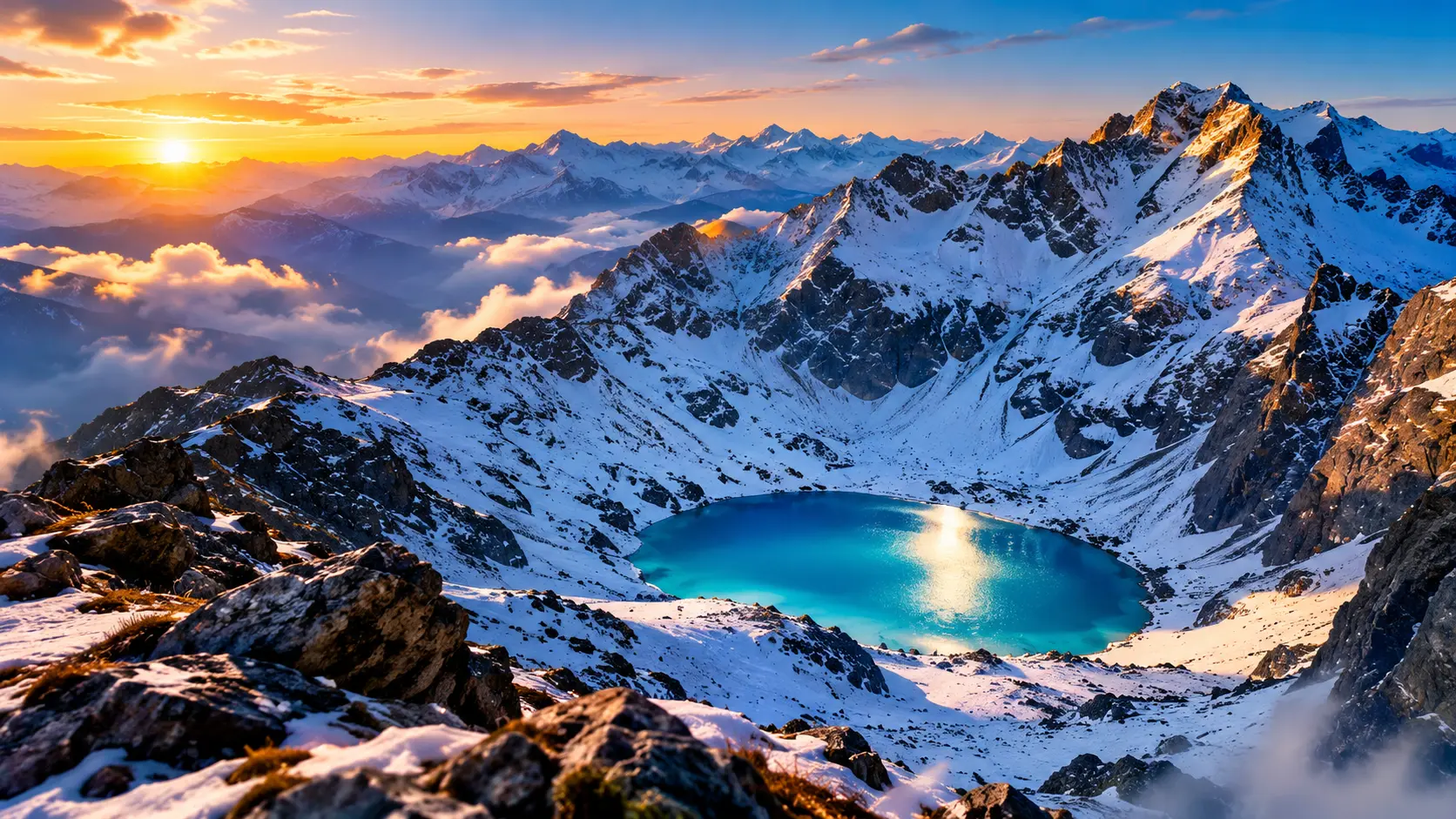 Representative Himalayan landscape for Roopkund trek