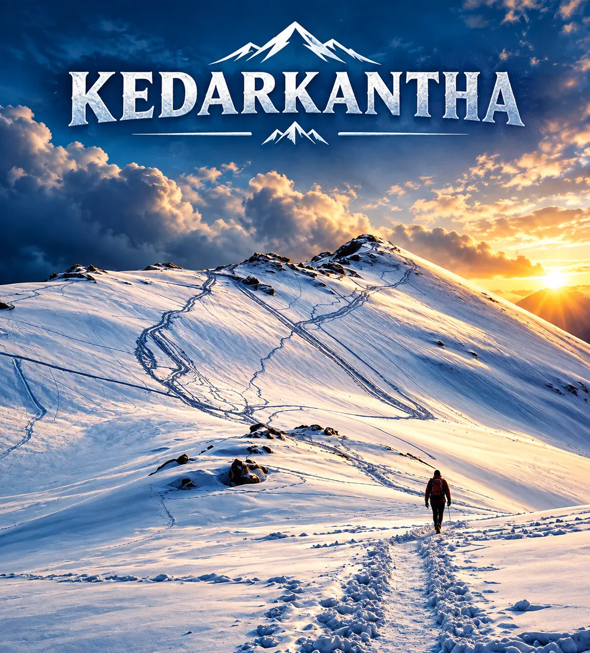 Representative Himalayan landscape for Kedarkantha trek
